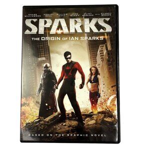 Sparks Sci Fi Superhero DVD 2013 NR Chase Williamson Ashley Bell Clancy Brown u